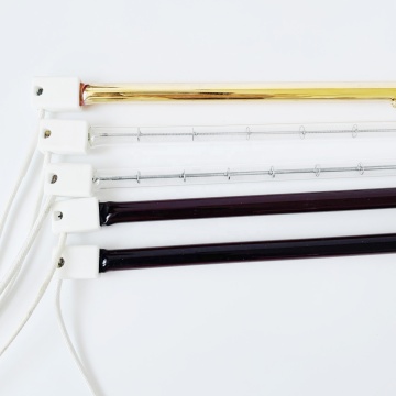 Halogen Medium Short Wave Quartz Infrared Ruby Heating Tube for Sauna Room