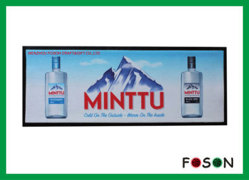 Soft Pvc Rubber Bar Mats With Natural Excellent Surface , Bar Spill Mat