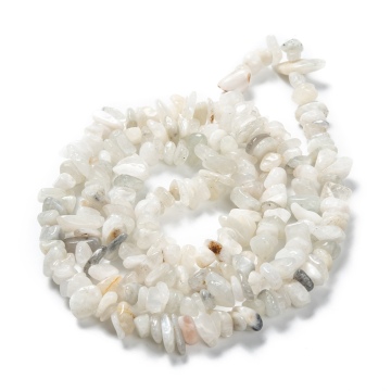 Shop Pandahall 8mm Natural Moonstone Chip Beads Online