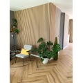 Veneer Finish Wooden Slat Wall Acoustic Panel
