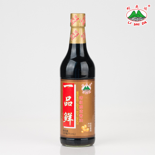 500ml First Fresh Light Soy Sauce Glass Bottle