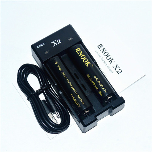 ENOOK X2 Rechargeable 18650 Battery Charger