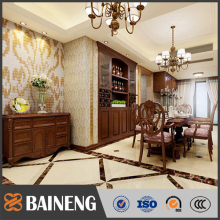 European style solid wood complete kitchen cabinet for big and bright home kitchen design