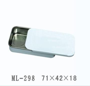 tin sliding box