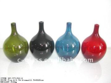 mouth blown decoration antique murano glass vases