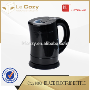 0.8l electric kettle mini cordless plastic hotel kettle hotel electric kettle