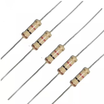Carbon Film Resistors 0.125W-1W 0.1-10M Ohm