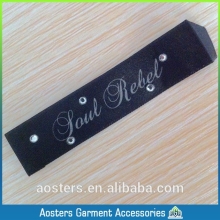 Cotton printed label custom clothing label logo and label