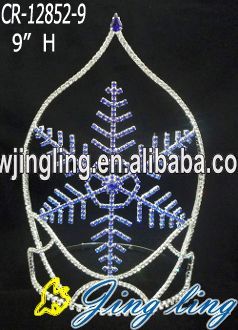 Holiday Big Snowflake Christmas Crowns