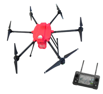 Tailored drones for firefighting tasks