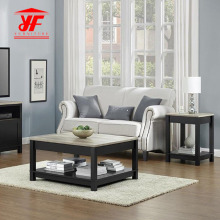 Coffee Table with End Side  Tables Set