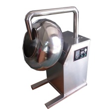 Small Chocolate Coating Machine for Nuts: Almond, Peanut, Hazelnut Enrobing