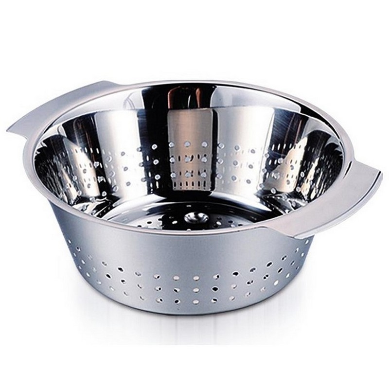 stainless steel colander