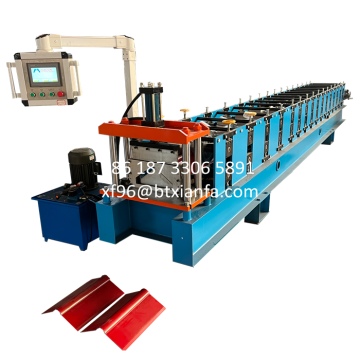 IBR Corrugated Tile Ridge Cap Machine