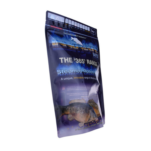 Eco frienedly platc laminated stand up pouch untuk makanan ikan