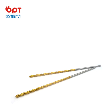 High speed carbide twist drills for cast iron