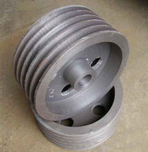 Sand casting pulley cast iron foundry
