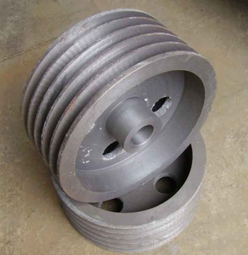 Sand casting pulley cast iron foundry