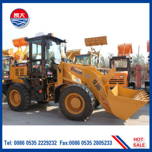 Wheel Loader Construction Machinery Kaida ZL-936 Mini Wheel Loader For Sale With CE Building Equipment Wheel Loader