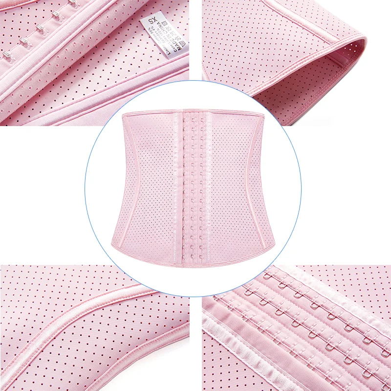 Women Slim Wear Latex Waist Trainer Cincher