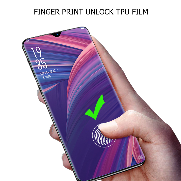 Fingerprint unlock Protective Film for OPPO R17 Pro