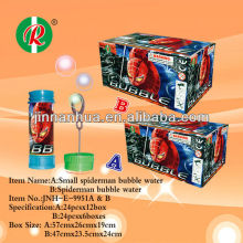 small spiderman bubble water