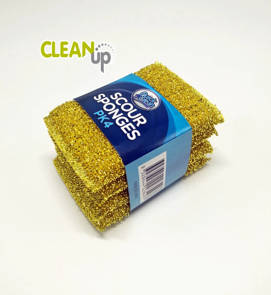 Household Cleaning Sponge Scourer Washing Dishes for Kitchen