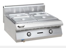 pasta flat top gas range cooker