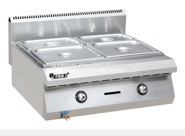 pasta flat top gas range cooker