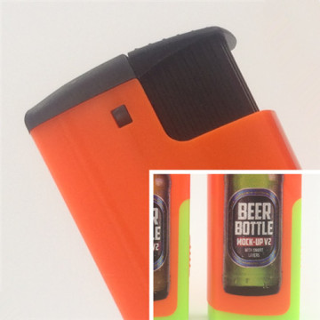 8.0cm Refillable Beer Turbo Led Lighter