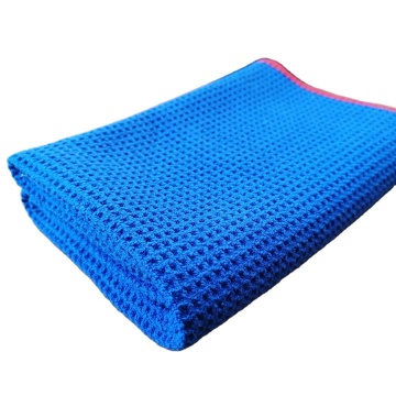 Household 400gsm Microfibre Waffle Car Wash Towel