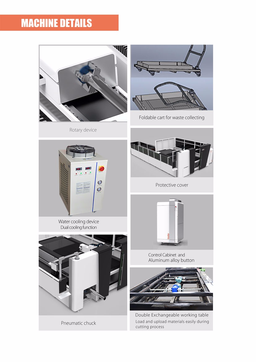 China supplier laser cutting machine sale price for metal pipe and plate cutting machine