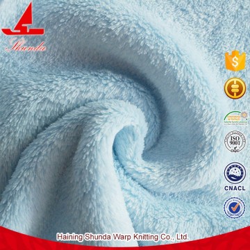 Wholesale Multipurpose Micro Snow White Fleece Fabric