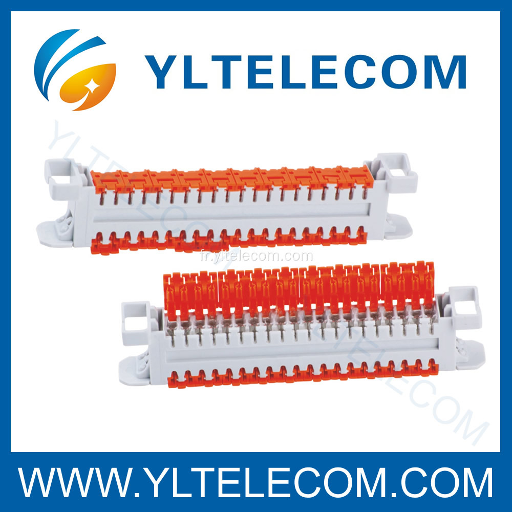 Module de raccordement de 10 paire rapide avec Gel CAT 5e Performance