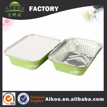 Baking aluminum foil airline food takeaway food containers
