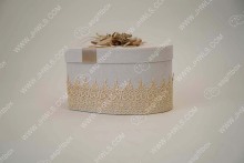 Handmade Cosmetic Gift Box Made of Linen