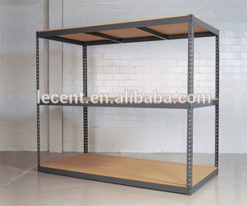 light duty boltless steel shelving for storage