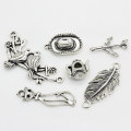 Antike plattierte Charms Lovebird-Anhänger Birds Connector Charm Bird Vintage