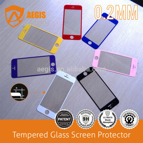 retailers general merchandise colorful screen protector 2.5D tempered glass