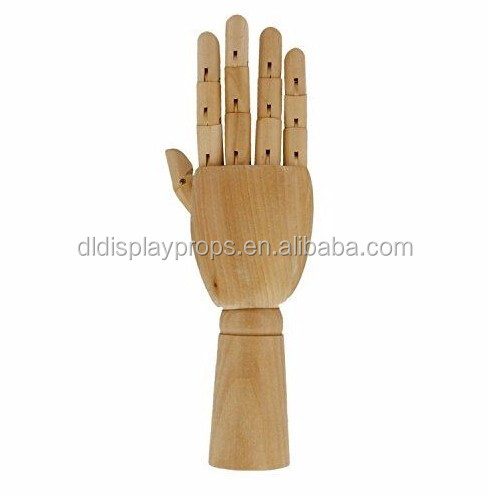 US Art Supply Artist Drawing Hand Manikin Articulated Wooden Mannequin