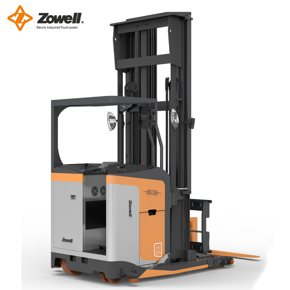 New Electric Vna Three Way Forklift Lift Truck