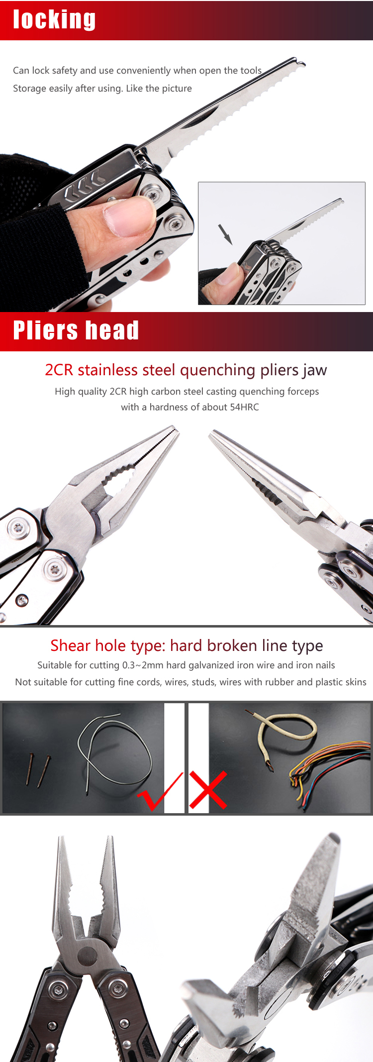 Multi-Tool-Zangen Multi Tool Pliers