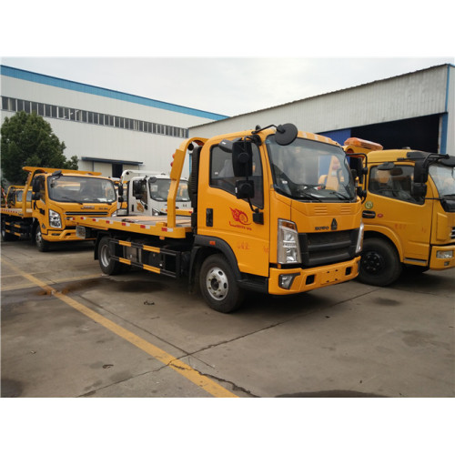 5ton HOWO Car Towing Trucks