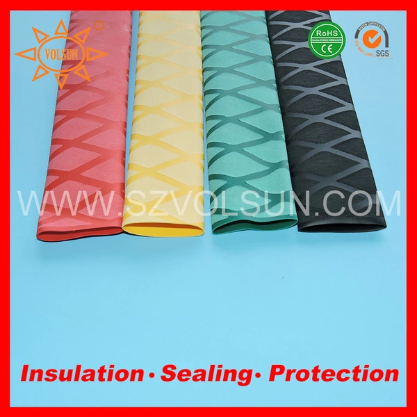 35mm Non-Slip Textured Polyolefin Heat Shrink Tubing