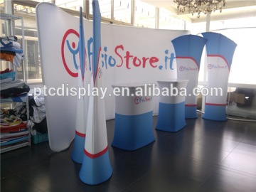 tension fabric booth display