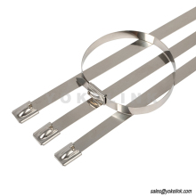 Cable Tie 304 Stainless Steel Cable Ties Ball Lock Uncoated Ties