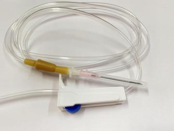 Infusion Set With Large Size ABS Flow Regulator