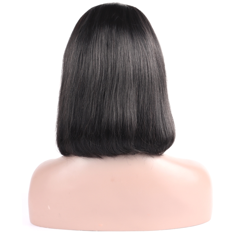 13*4 4*4 13*1 T lace bob wig silky Virgin Cuticle Aligned Brazilian natural color Human Hair wig wholesale price for black woman