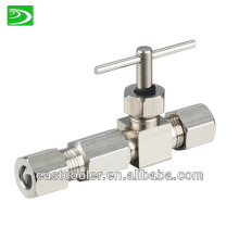Saddle valve for water filters