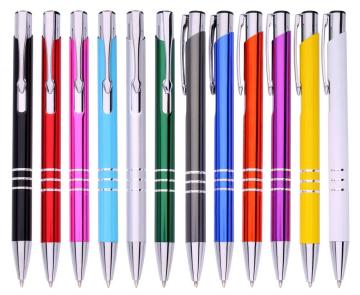 Click Action Aluminum Business Pens